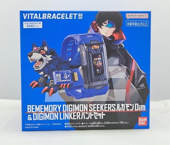 Bandai Bememory Digimon Seekers Loogamon Dim & Digimon Linker Band Set - Not Included Vital Bracelet Be
