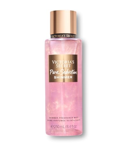 Victoria's Secret Pure Seduction Shimmer for Women Fragrance Mist, 8.4 Ounce