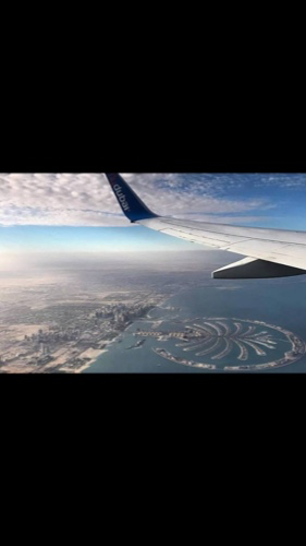 Flight to Dubai✈️