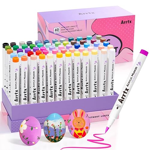 Arrtx Paint Markers 60 Colors