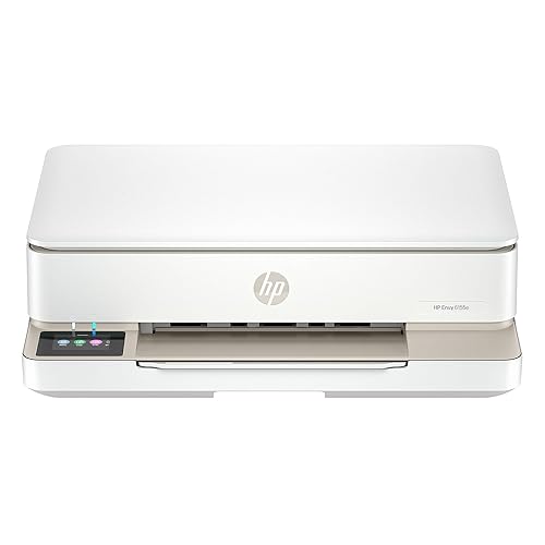 HP Envy 6155e Wireless All-in-One Color Inkjet Printer, Print, scan, Copy, Duplex Printing Best-for-Home, 3 Months of Instant Ink Included (714L5A) - New Version