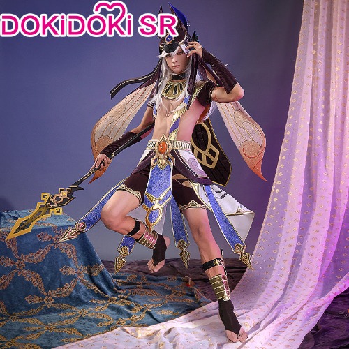 【 Ready For Ship】【Size S-2XL】DokiDoki-SR Game Genshin Impact Cyno Cosplay Costume Sumeru | L