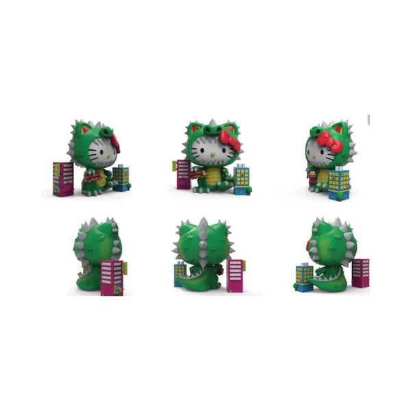 [PREORDER] Sanrio Hello Kitty Kaiju Cosplay Metallic Green 8-Inch Figure