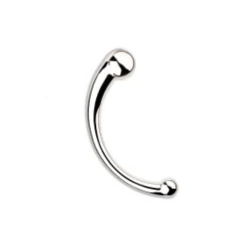 nJoy G-Spot Pure Wand Stainless Steel G Spot P Spot Dildo