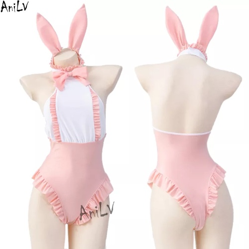 Pink Bunny Outfit