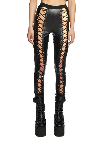 Nancy Corset Leggings | BLACK / Medium