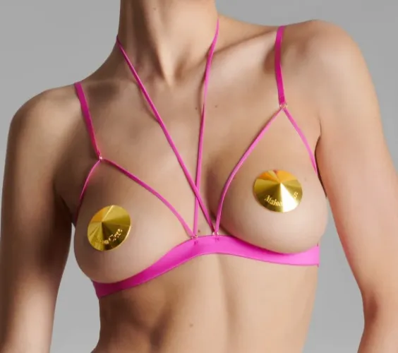 💛Cache-tétons Or Maison Close💛