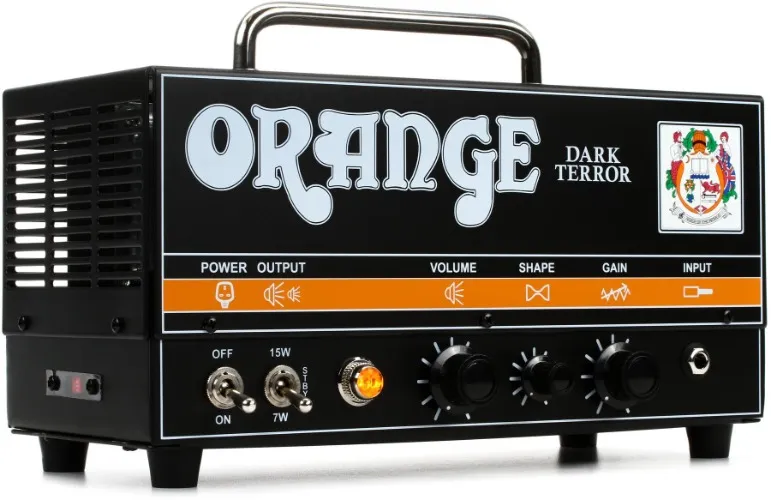 Orange Dark Terror 15/7-watt High-gain Tube Head