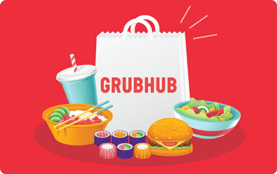 GrubHub $15 Gift Card