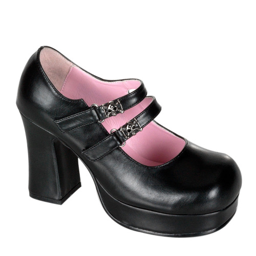 Gothika-09 | Black Vegan Leather / 11