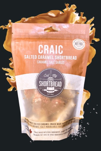 CRAIC: The Salted Caramel Shortbread Snack (1 bag) - 200g