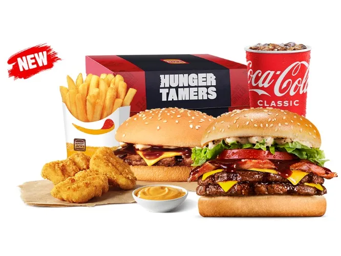 Hungry jacks + delivery