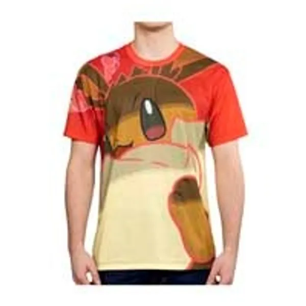Gigantamax Eevee Allover-Print T-Shirt