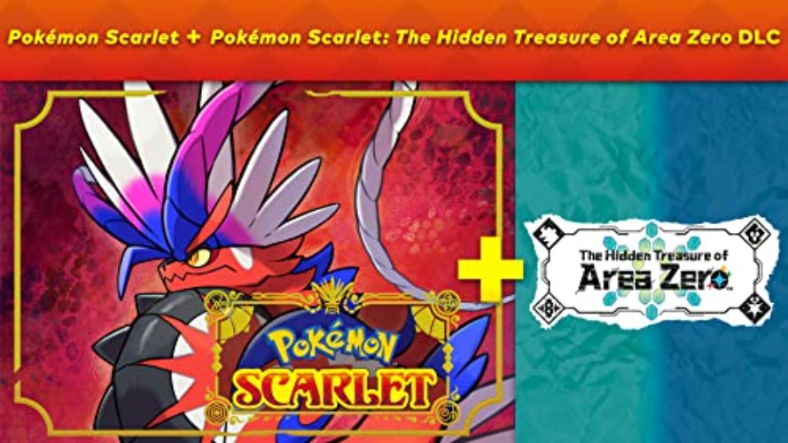 Pokémon Scarlet Bundle - Nintendo Switch [Digital Code] - Nintendo Switch Digital Code - Scarlet Bundle