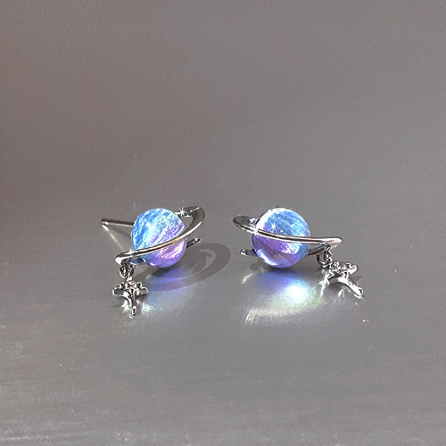 Ethereal Planet Drops Earring | Symphony