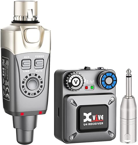Xvive U4 Wireless in-Ear Monitor System Set - U4 Single Transmitter and Receiver