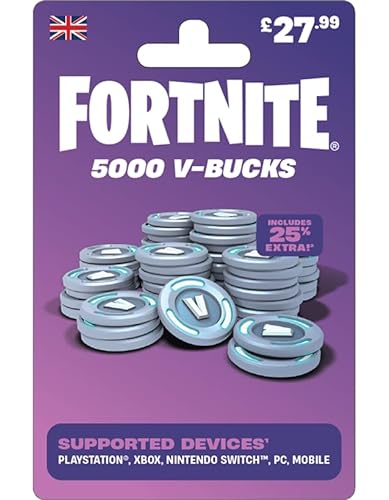 Fortnite V-Bucks - UK Only - Delivered by post - 27 - Fortnite V-Bucks