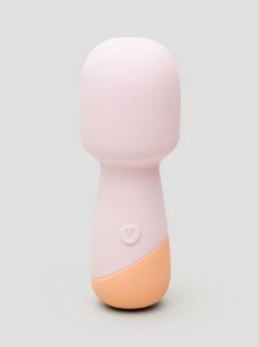 Vush Peachy Rechargeable Silicone Mini Wand Massager 