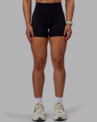 Bend X-Short Tights - Black | Black / S