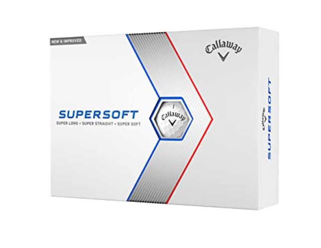 Callaway Golf Supersoft Golf Ball 2023 - White