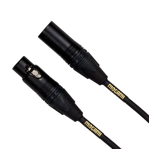 Mogami Gold Studio 15 Microphone Cable Quad Conductor 15 feet