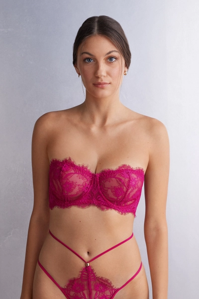 Sensual Flowers Balconette Bandeau Bra & Panties - Intimissimi