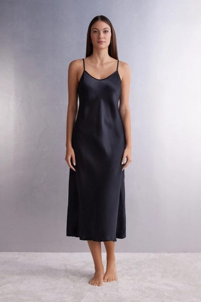 Midi-Length Slip in Silk - Intimissimi