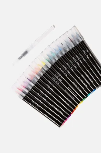 Watercolour Brush Pen 20Pk