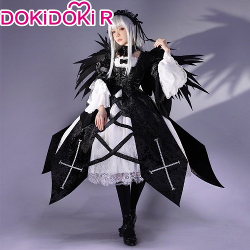 DokiDoki-R Anime Rozen Maiden Cosplay Mercury-vapor Lamp Costume Lolita | L-PRESALE