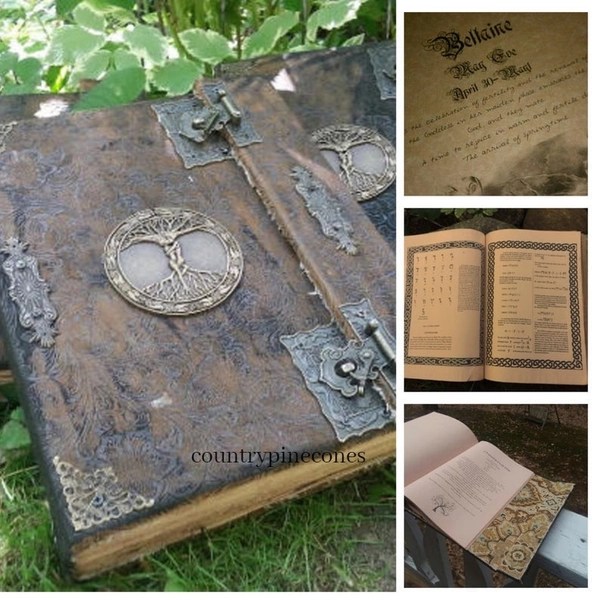 Choose 3 books Book of Shadows THE NEW WITCH with spells Wicca Spells Book of Shadows grimoire Witch book of shadows Journal  old