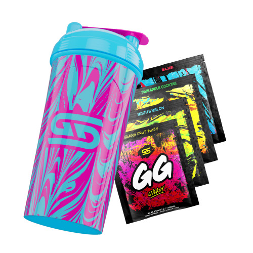 24oz All Over Print Shaker - Cotton Candy | Default Title