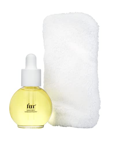 Fur Ingrown Concentrate: Exfoliating Oil Kit for your Hair and Skin to Smoothe, Soothe, and Treat Ingrown Hairs - O.5FL OZ
