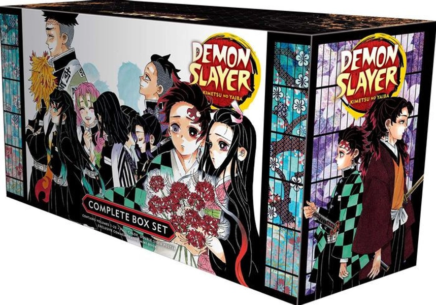 Demon Slayer Complete Box Set: Includes Volumes 1-23, Poster and Booklet|Paperback