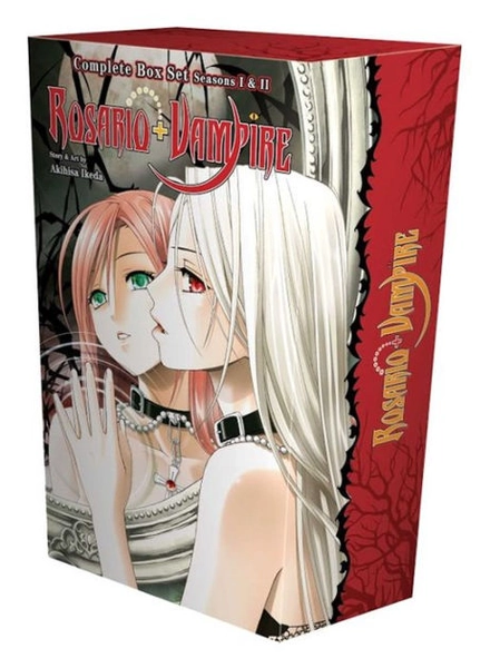 Rosario+Vampire Complete Box Set: Volumes 1-10 and Season II Volumes 1-14 with Premium|Paperback