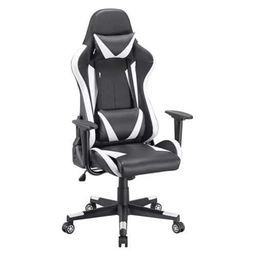 Ninja Dragon Reclining Computer Gaming Chair - White