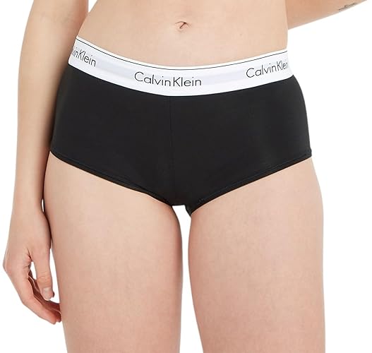 Calvin Klein Shorty pour Femme - XL - Noir (Black)