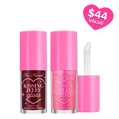 Kissing Jelly Lip Oil Gloss: Perfect Pair Set (Too-Faced)