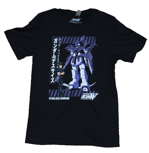 Mobile Suit Gundam Wing Adult New T-Shirt - XXG-01D Gundam Pic