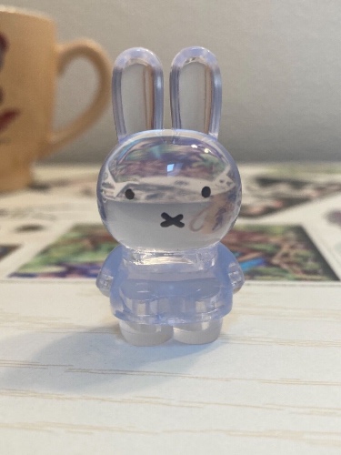 clear miffy bunny rabbit figure pastel blue kawaii y2k japan sanrio 