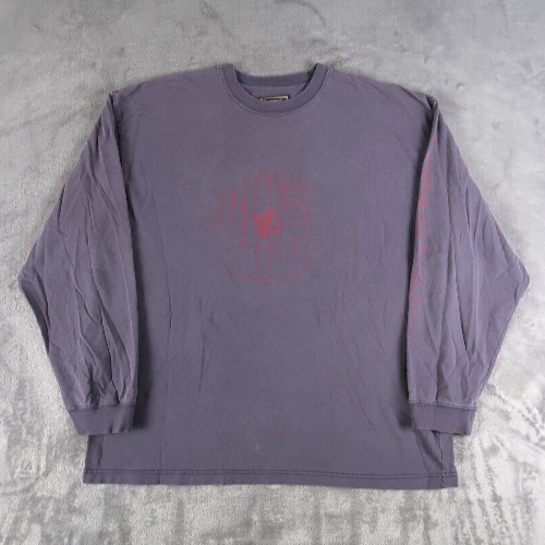 Vintage 90s Abercrombie &amp; Fitch Outdoor 2XL T Shirt Long Sleeve Japanese Letters