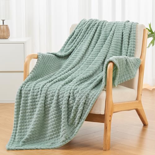 sage green blanket