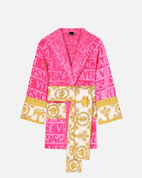 I ♡ Baroque Short Bathrobe