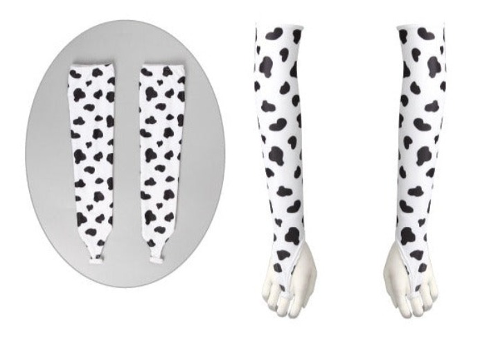 Soul Snatch | Parts: Patent Leather Gloves - One size / Cow fabric finger gloves