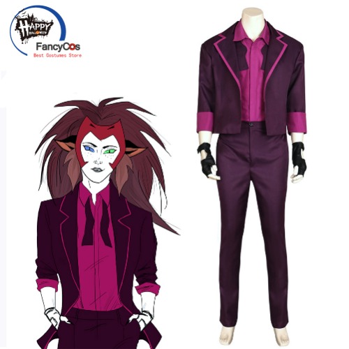 Disfraz de princesa Power Catra para adultos, traje de lujo de alta calidad, personalizado, Anime, para Halloween - AliExpress 