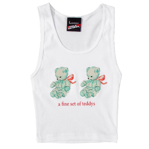 A Fine Set of Teddys - Crop TANK - Small