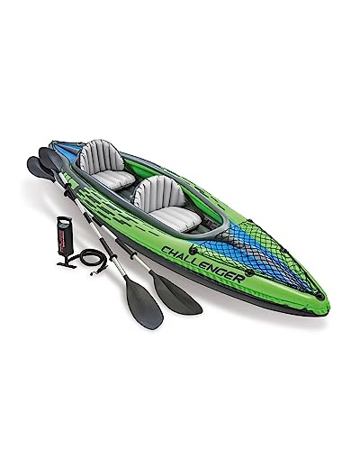 2 person Kayak - Intex Challenger - green/blue
