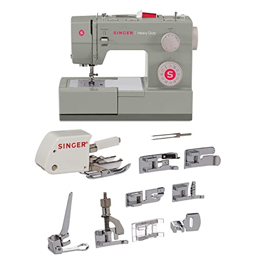 SINGER | Heavy Duty 4452 Sewing Machine - Sewing Machine + Presser Foot Kit