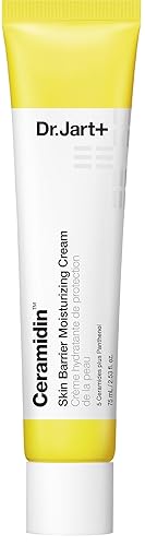 Dr.Jart+ Ceramidin™ Skin Barrier Moisturizer Face Cream For Dry Skin with Ceramides and Panthenol | Korean Skin Care - 2.53 Fl Oz (Pack of 1)