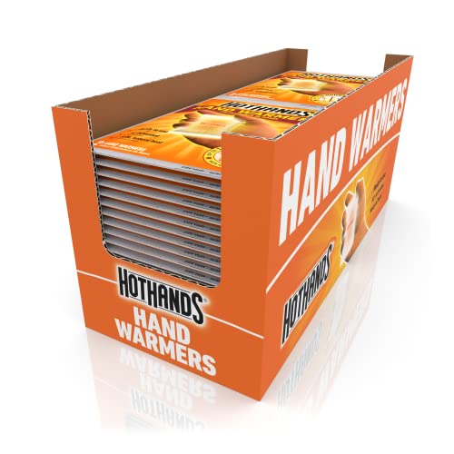 HotHands Hand Warmers - Long Lasting Safe Natural Odorless Air Activated Warmers - Up to 10 Hours of Heat - 40 Pair - Hand Warmers