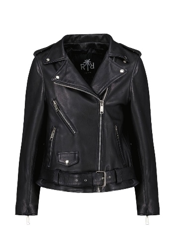 MITCHELL black leather jacket